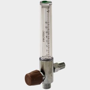 FLUXÔMETRO 0-15 LPM MACHO ARGÔNIO