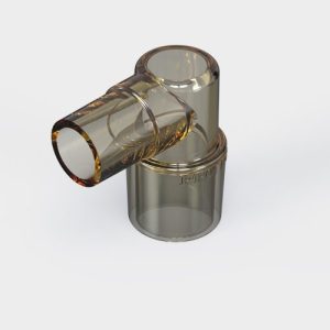 CONECTOR 90° PSU 22MX15MX15FX11,5F AUTOCLAVÁVEL 134°