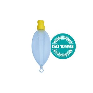 BALÃO RESPIRATÓRIO COM LAÇO SILICONE 1/2 LITRO