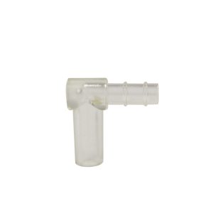 CONECTOR 90° PSU TUBO SILICONE 5X3 AUTOCLAVÁVEL 134°