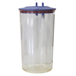 Frasco para aspiração com tampa