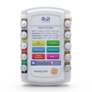 SIMULADOR DE ECG E OXIMETRIA HS30 ES