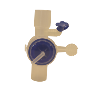 VÁLVULA EXPIRATÓRIA COM SAÍDA 22MM