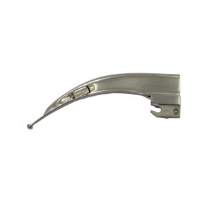 LÂMINA LARINGOSCÓPIO CURVA CONVENCIONAL AÇO INOX 2