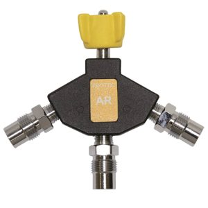 TOMADA TRIPLA COM VÁLVULA AR