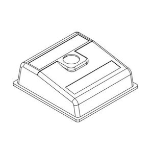 CANOPLA EXTERNA POSTO PAREDE
