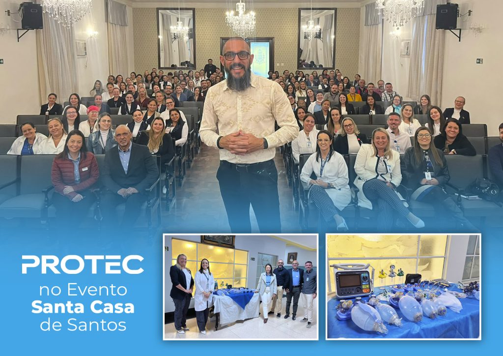 PROTEC participou de evento na Santa Casa de Santos.